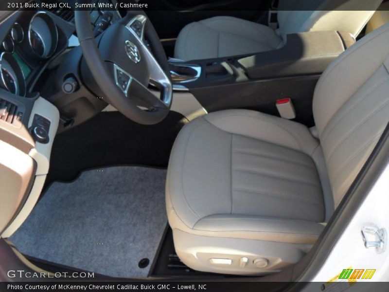 Summit White / Cashmere 2011 Buick Regal CXL