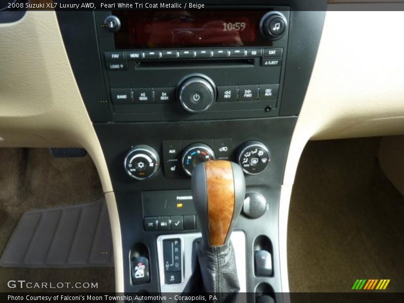 Pearl White Tri Coat Metallic / Beige 2008 Suzuki XL7 Luxury AWD
