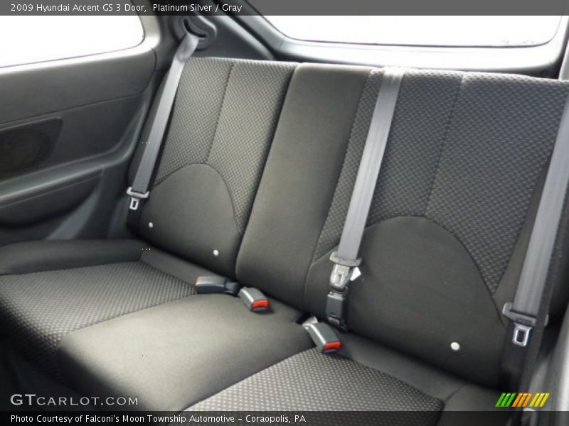  2009 Accent GS 3 Door Gray Interior