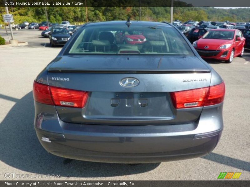Slate Blue / Gray 2009 Hyundai Sonata SE