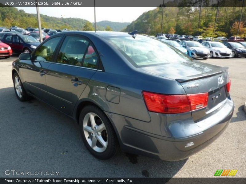 Slate Blue / Gray 2009 Hyundai Sonata SE