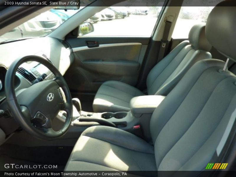 Slate Blue / Gray 2009 Hyundai Sonata SE