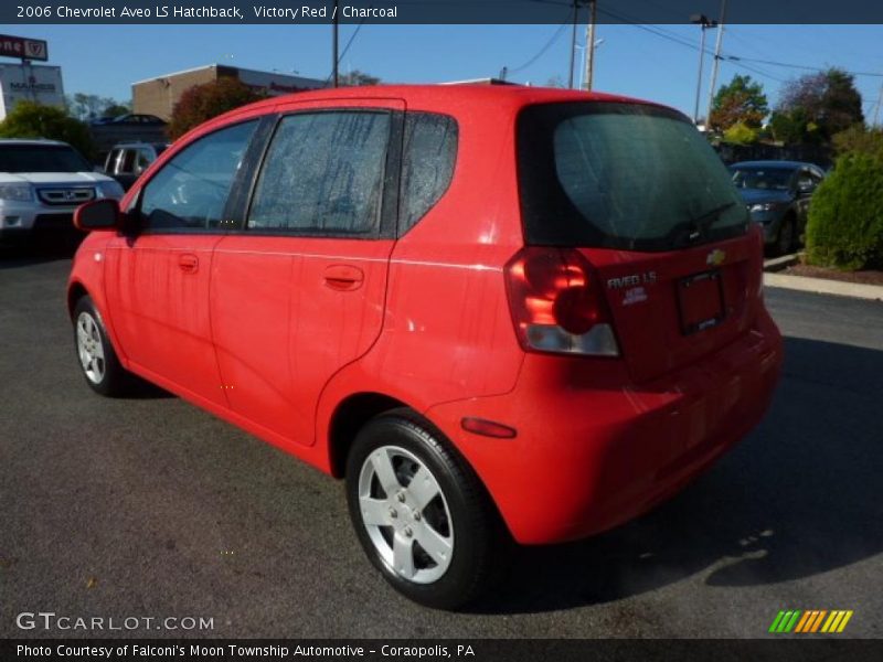 Victory Red / Charcoal 2006 Chevrolet Aveo LS Hatchback