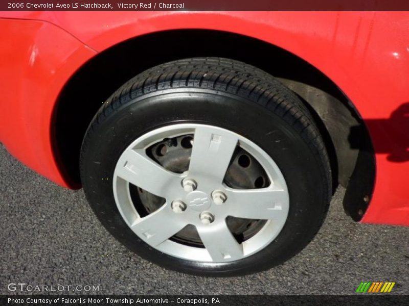 Victory Red / Charcoal 2006 Chevrolet Aveo LS Hatchback