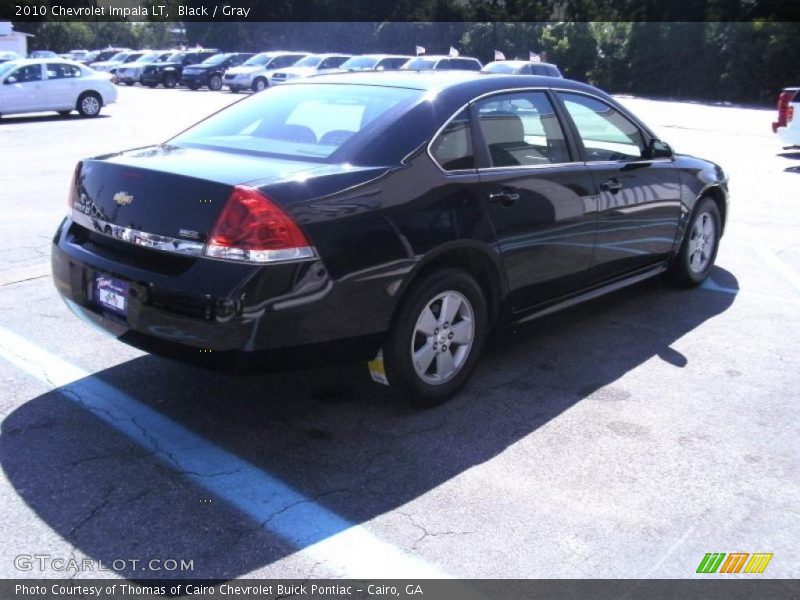 Black / Gray 2010 Chevrolet Impala LT