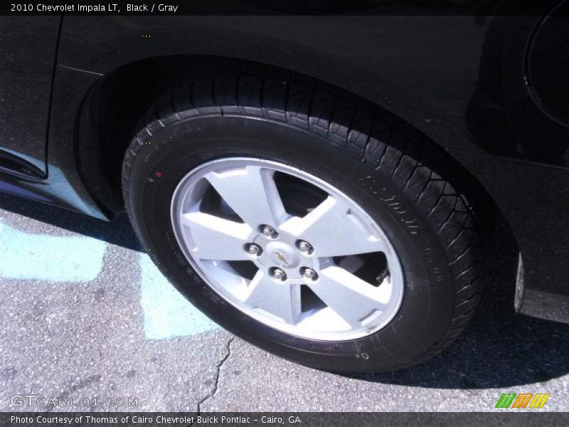 Black / Gray 2010 Chevrolet Impala LT