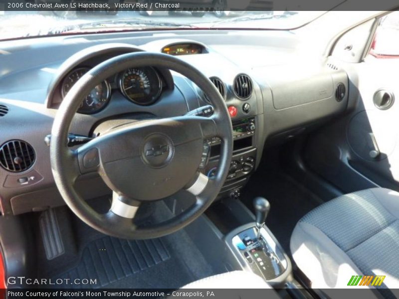 Victory Red / Charcoal 2006 Chevrolet Aveo LS Hatchback