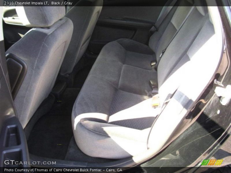Black / Gray 2010 Chevrolet Impala LT