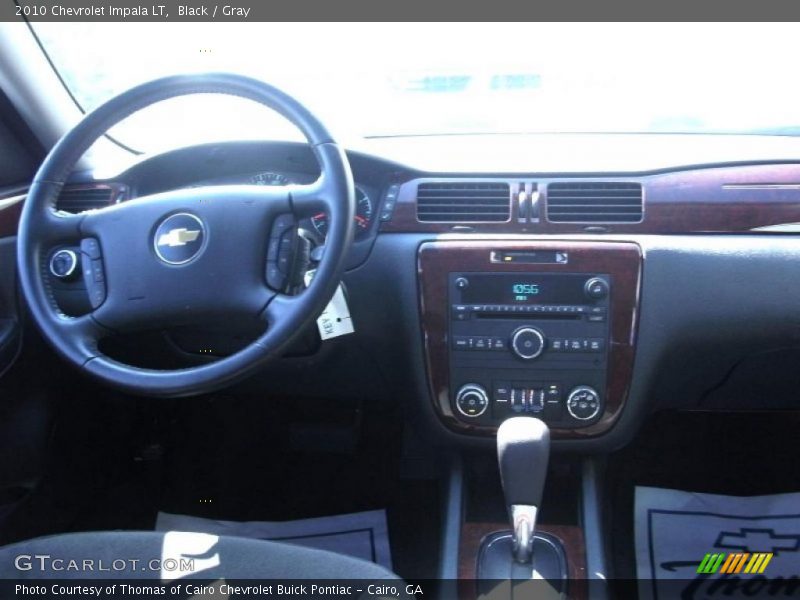 Black / Gray 2010 Chevrolet Impala LT