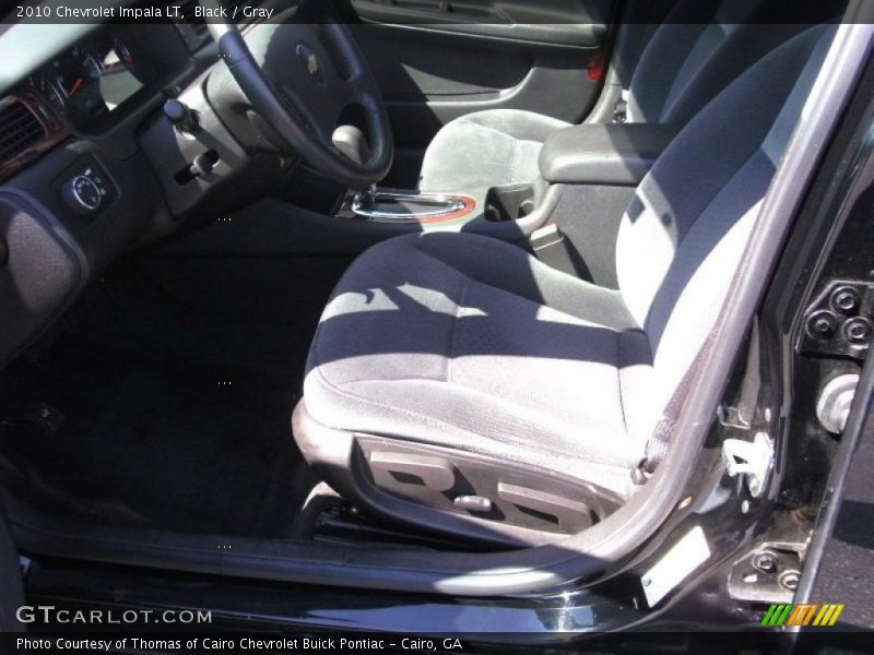 Black / Gray 2010 Chevrolet Impala LT