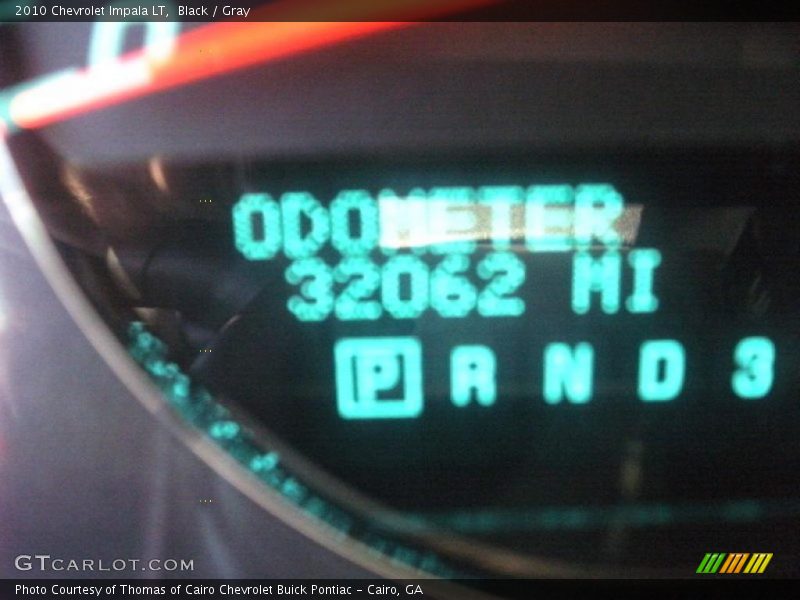 Black / Gray 2010 Chevrolet Impala LT