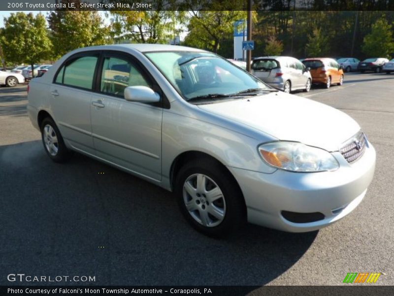 Silver Streak Mica / Stone 2006 Toyota Corolla LE