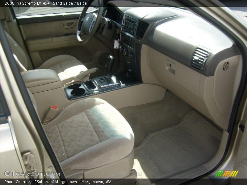 Sand Beige / Beige 2008 Kia Sorento LX 4x4