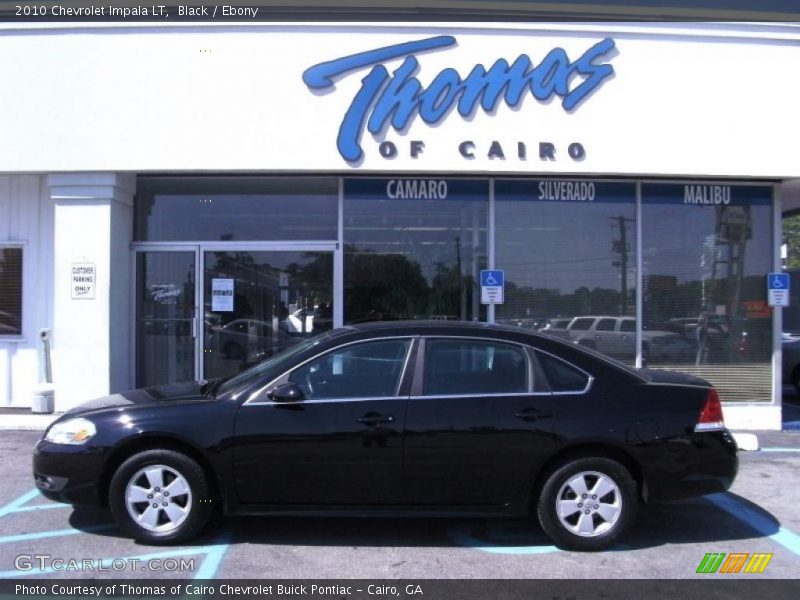 Black / Ebony 2010 Chevrolet Impala LT