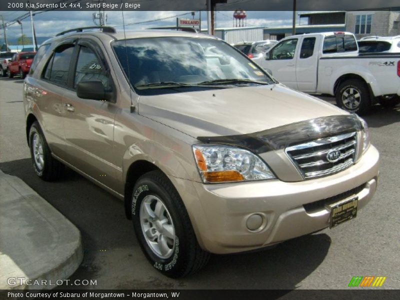 Sand Beige / Beige 2008 Kia Sorento LX 4x4