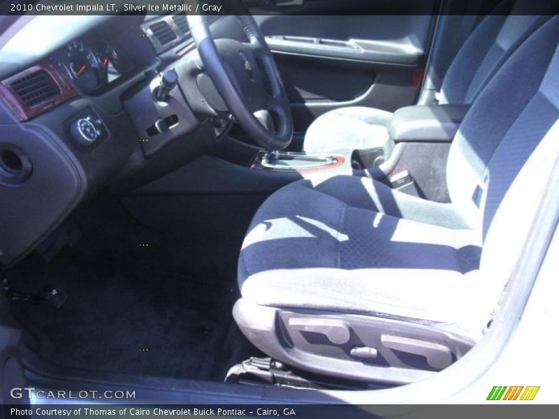 Silver Ice Metallic / Gray 2010 Chevrolet Impala LT