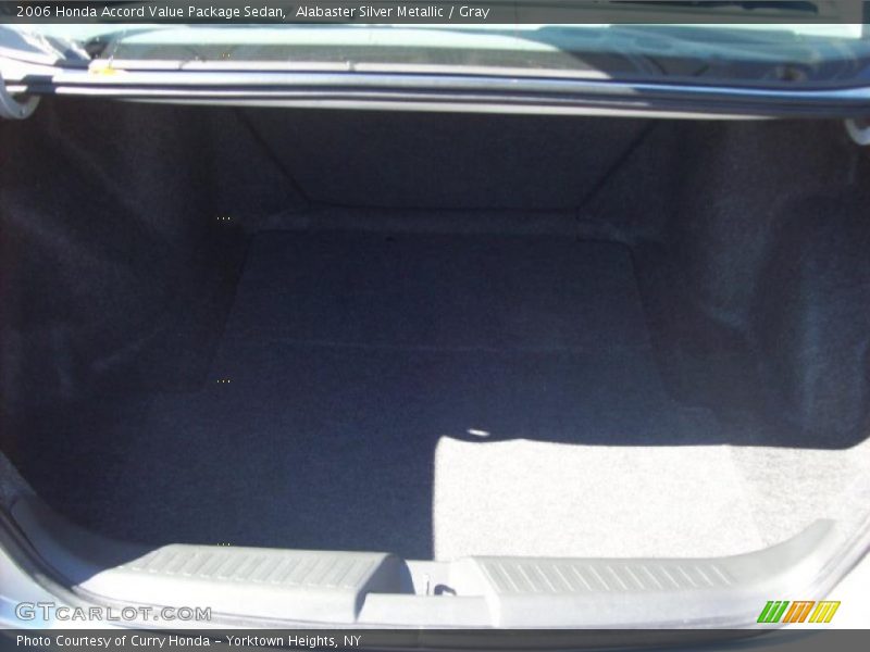 Alabaster Silver Metallic / Gray 2006 Honda Accord Value Package Sedan