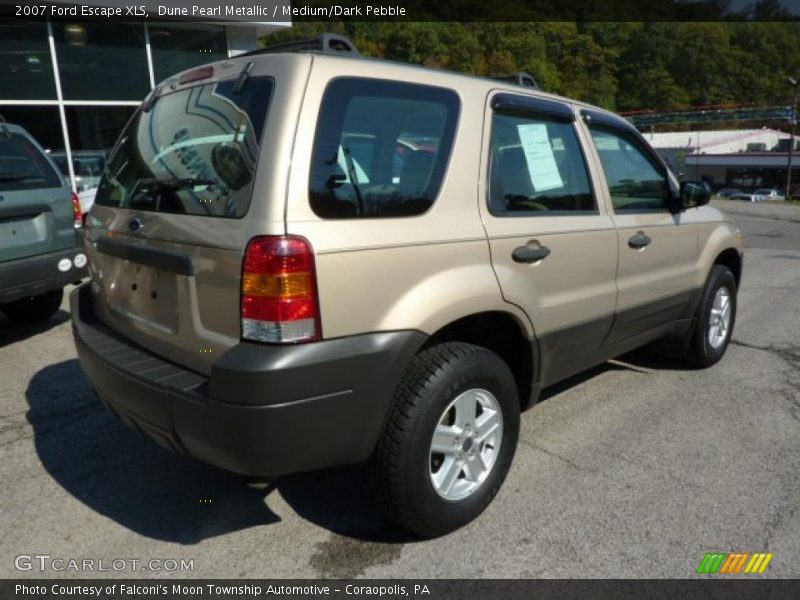 Dune Pearl Metallic / Medium/Dark Pebble 2007 Ford Escape XLS