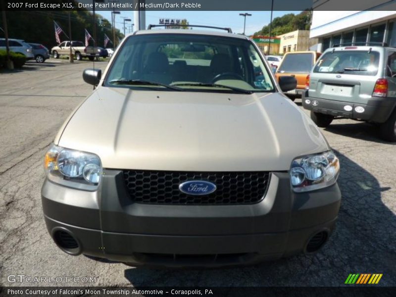Dune Pearl Metallic / Medium/Dark Pebble 2007 Ford Escape XLS