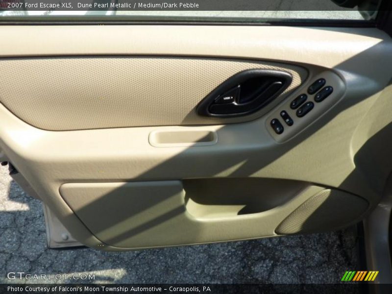 Dune Pearl Metallic / Medium/Dark Pebble 2007 Ford Escape XLS