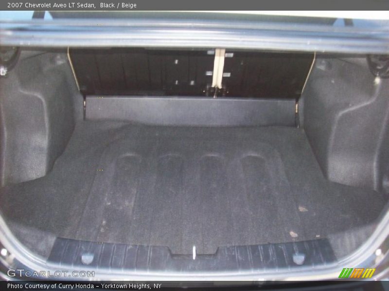 Black / Beige 2007 Chevrolet Aveo LT Sedan