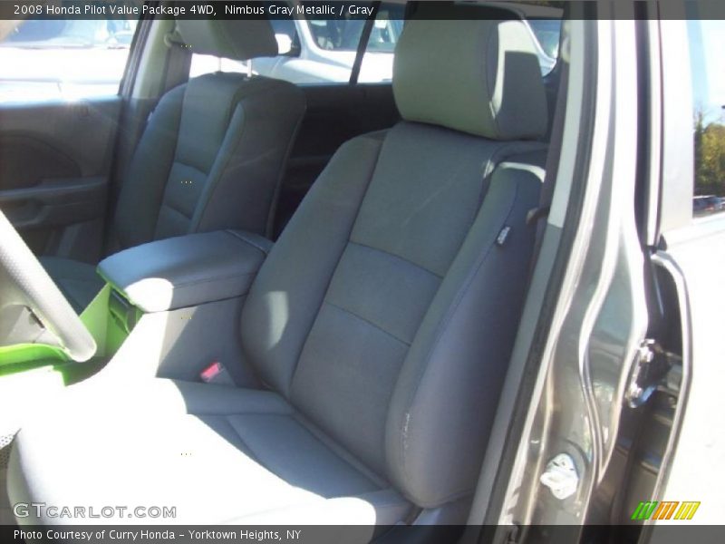 Nimbus Gray Metallic / Gray 2008 Honda Pilot Value Package 4WD