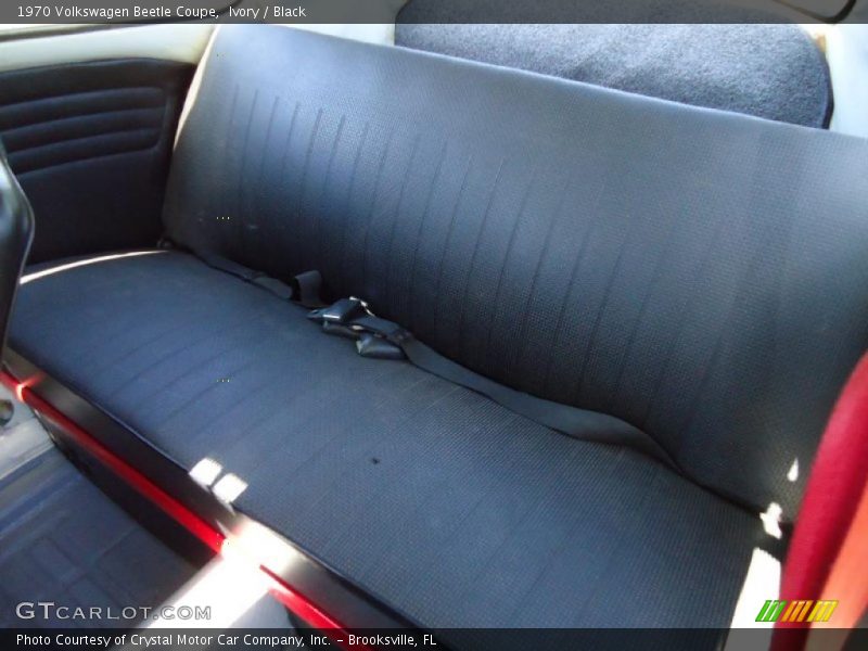 Ivory / Black 1970 Volkswagen Beetle Coupe
