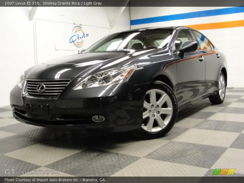 Smokey Granite Mica / Light Gray 2007 Lexus ES 350