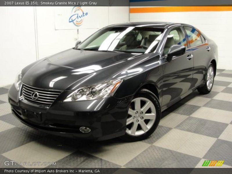 Smokey Granite Mica / Light Gray 2007 Lexus ES 350