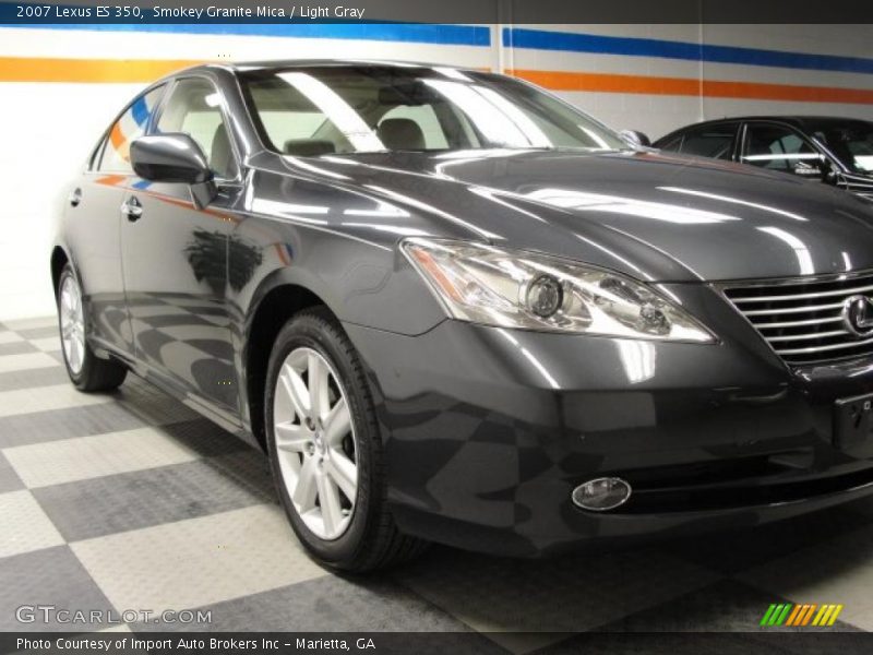 Smokey Granite Mica / Light Gray 2007 Lexus ES 350