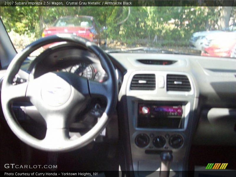 Crystal Gray Metallic / Anthracite Black 2007 Subaru Impreza 2.5i Wagon
