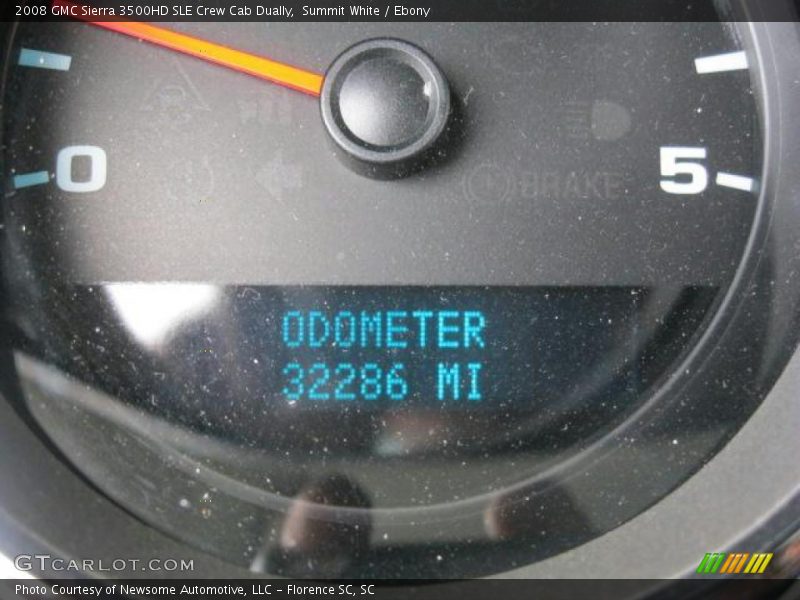 Summit White / Ebony 2008 GMC Sierra 3500HD SLE Crew Cab Dually