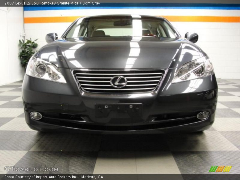 Smokey Granite Mica / Light Gray 2007 Lexus ES 350