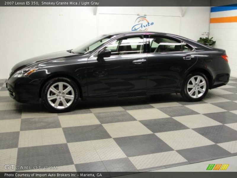 Smokey Granite Mica / Light Gray 2007 Lexus ES 350