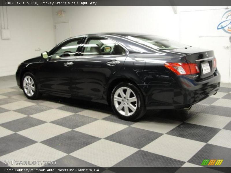Smokey Granite Mica / Light Gray 2007 Lexus ES 350