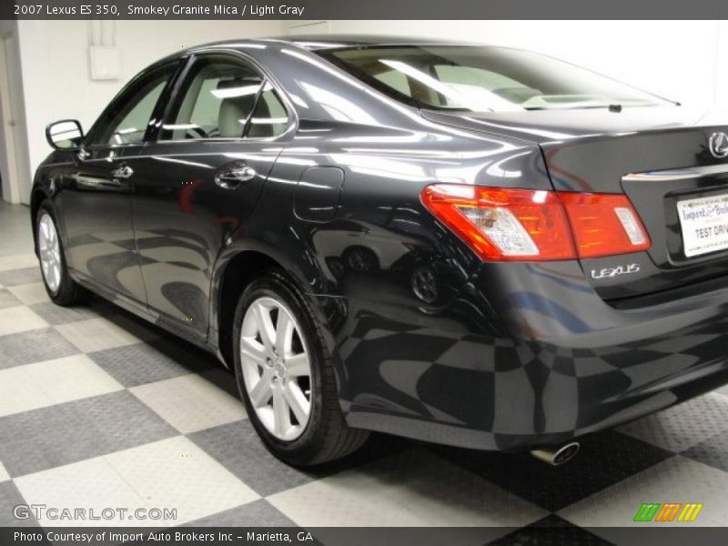 Smokey Granite Mica / Light Gray 2007 Lexus ES 350