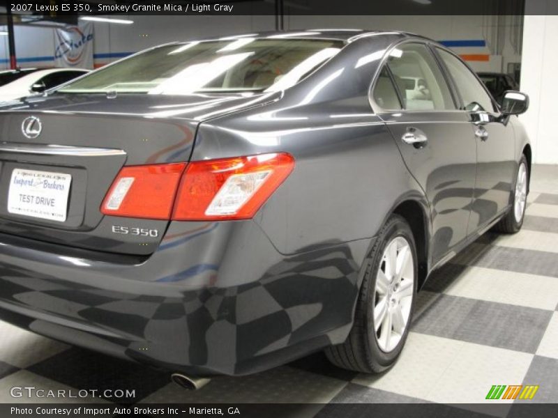 Smokey Granite Mica / Light Gray 2007 Lexus ES 350