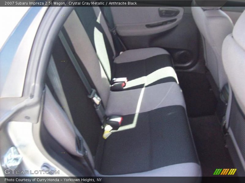 Crystal Gray Metallic / Anthracite Black 2007 Subaru Impreza 2.5i Wagon