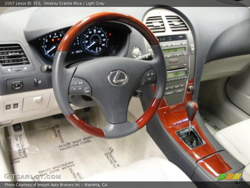 Smokey Granite Mica / Light Gray 2007 Lexus ES 350