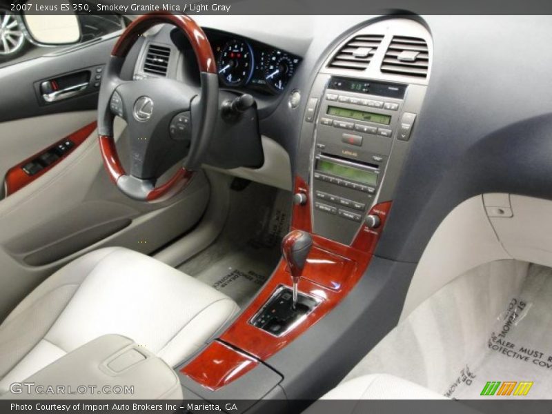 Smokey Granite Mica / Light Gray 2007 Lexus ES 350