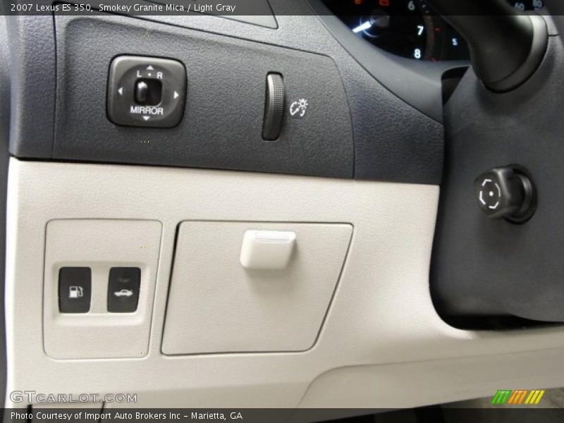 Smokey Granite Mica / Light Gray 2007 Lexus ES 350