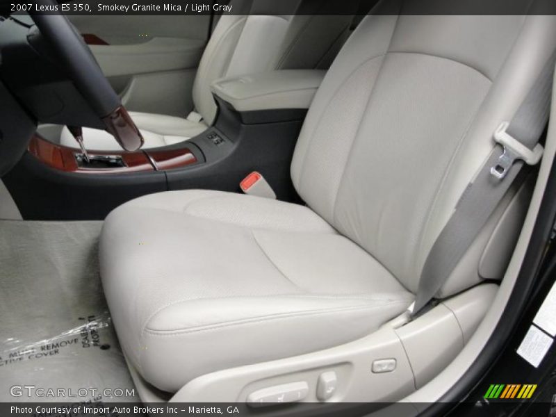 Smokey Granite Mica / Light Gray 2007 Lexus ES 350