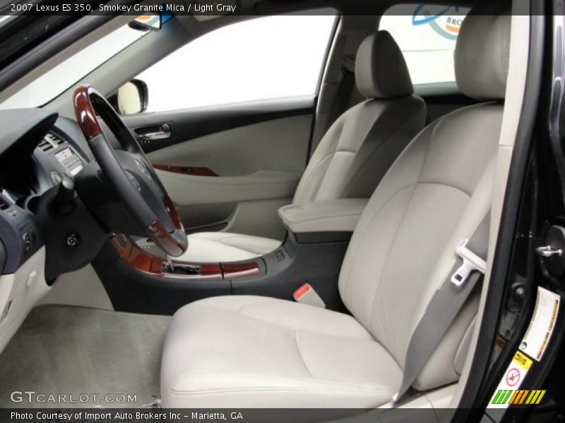 Smokey Granite Mica / Light Gray 2007 Lexus ES 350