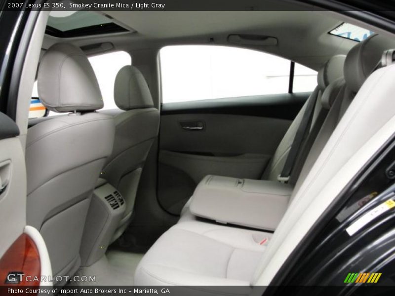 Smokey Granite Mica / Light Gray 2007 Lexus ES 350