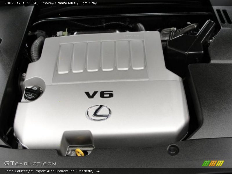 Smokey Granite Mica / Light Gray 2007 Lexus ES 350