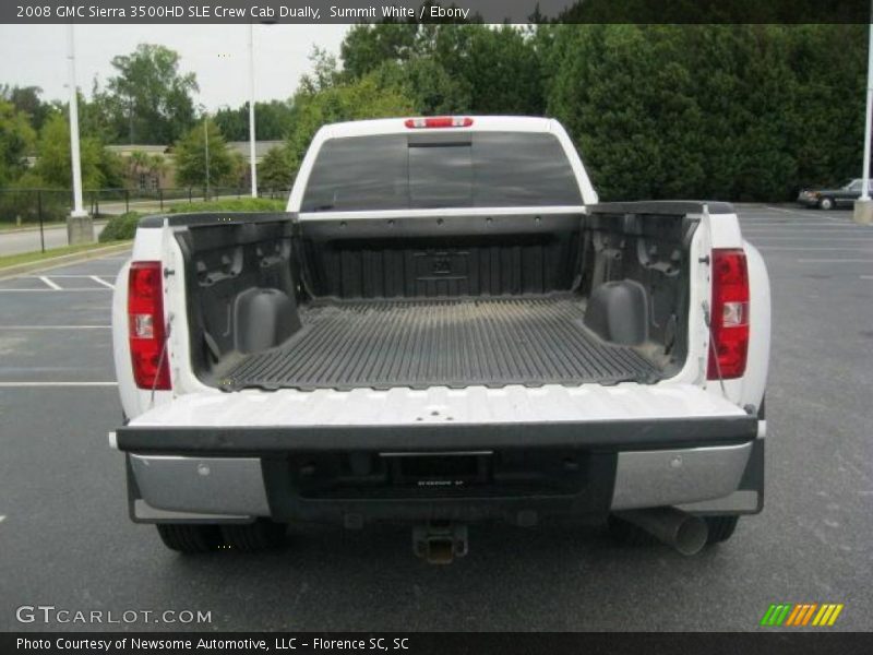Summit White / Ebony 2008 GMC Sierra 3500HD SLE Crew Cab Dually