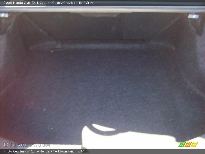 Galaxy Gray Metallic / Gray 2008 Honda Civic EX-L Coupe