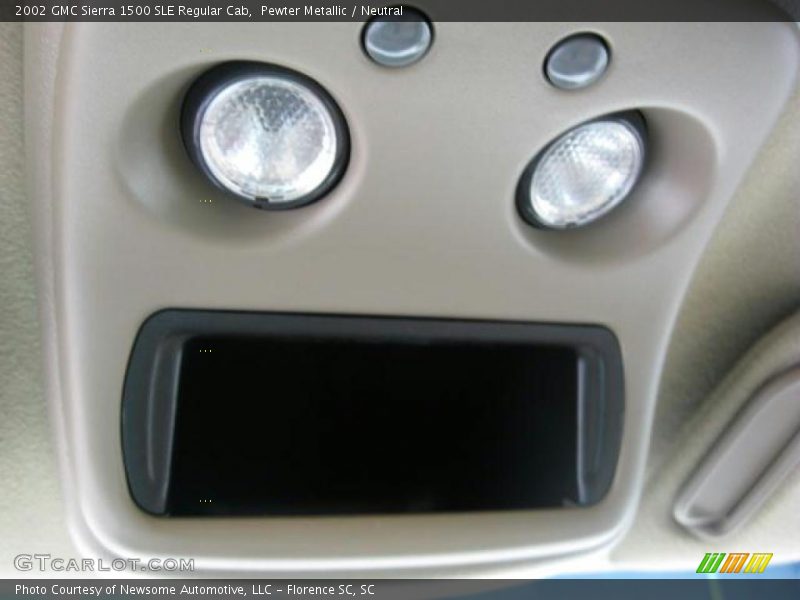 Pewter Metallic / Neutral 2002 GMC Sierra 1500 SLE Regular Cab