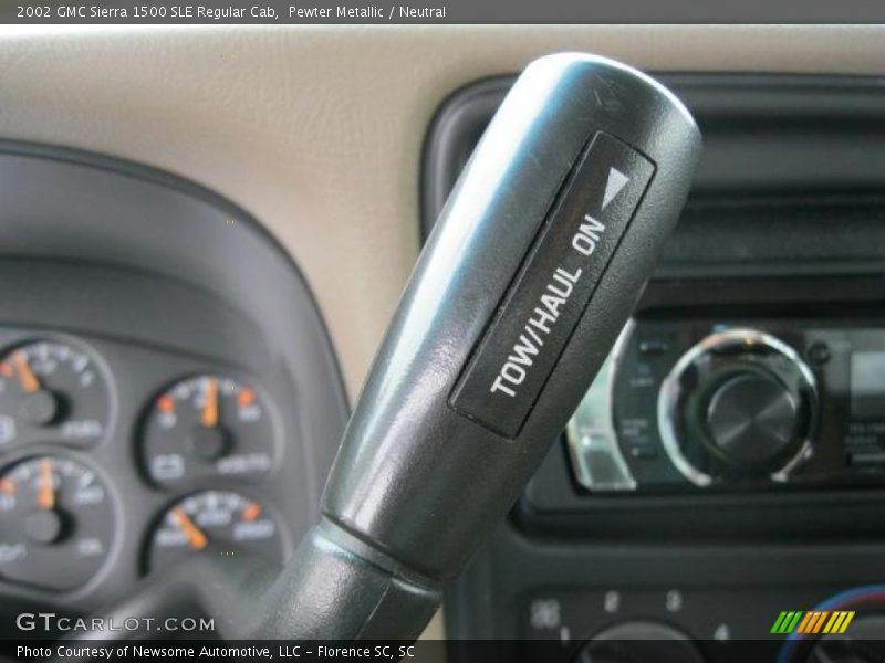 Pewter Metallic / Neutral 2002 GMC Sierra 1500 SLE Regular Cab