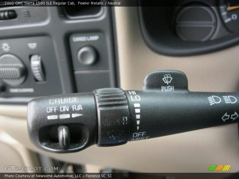 Pewter Metallic / Neutral 2002 GMC Sierra 1500 SLE Regular Cab